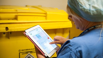 Waste management provided as part of our facilities services contract with the Barts Health NHS Trust