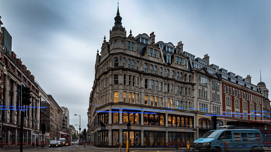 The Knightsbridge Estate A view of the The Knightsbridge Estate from the side of the road