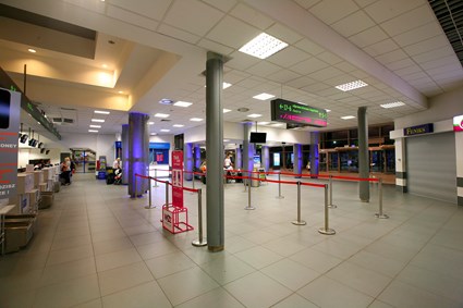 Passenger terminal in Pyrzowice