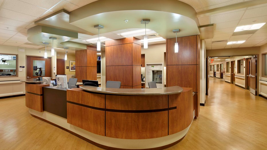 Coral Springs Medical Center Emergency Department Expansion Nurse Station Coral Springs Medical Center Emergency Department Expansion Nurse Station