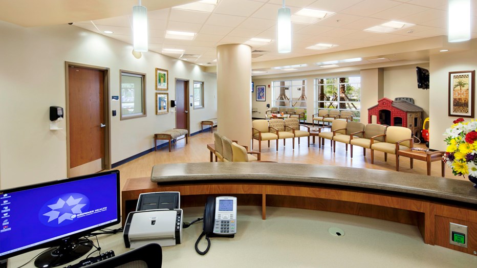 Coral Springs Medical Center Emergency Department Expansion Lobby Coral Springs Medical Center Emergency Department Expansion Lobby