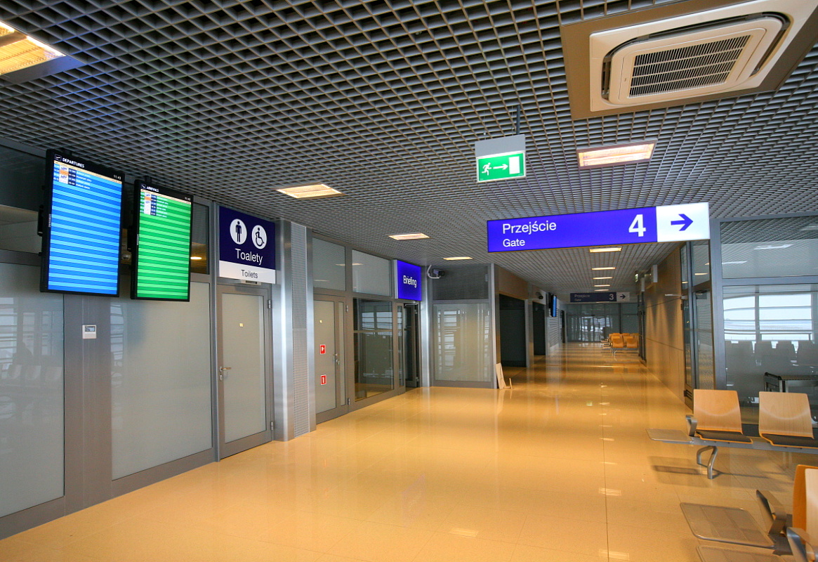 Passenger terminal in Rzeszow-Jasionka Airport