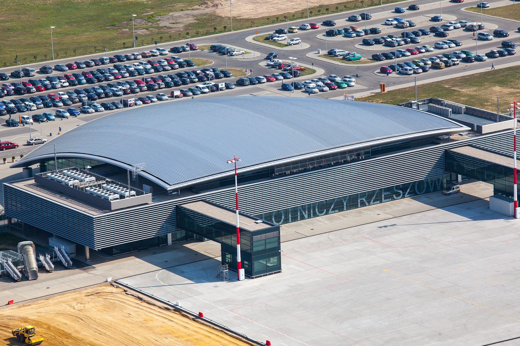 Passenger terminal in Rzeszow-Jasionka Airport