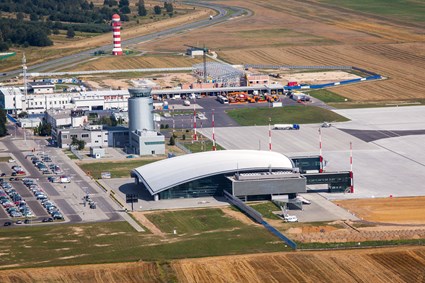 Passenger terminal in Rzeszow-Jasionka Airport