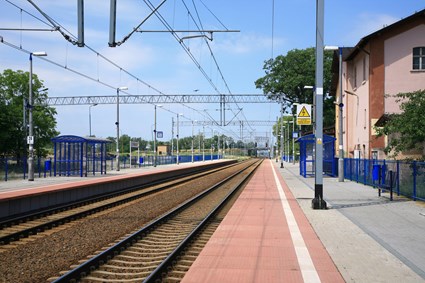 Railway line E-30 between Wegliniec and Legnica