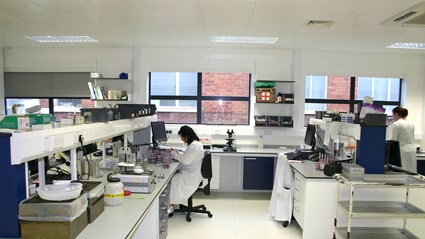 King’s Mill Hospital pathology lab we created for the trusts