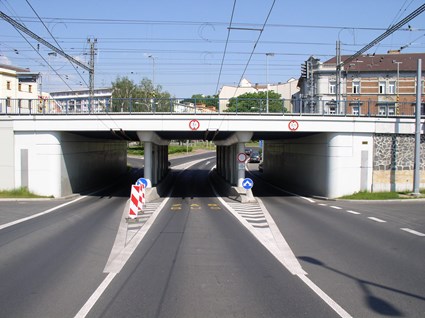 železniční most v žst. Ústí nad Labem