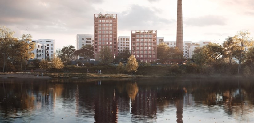 Modřanský cukrovar - náhledová vizualizace Modřanský cukrovar - náhledová vizualizace