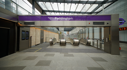 Crossrail – Paddington Elizabeth Line Station