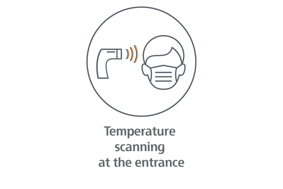 Temperature scanning at the entrance-01