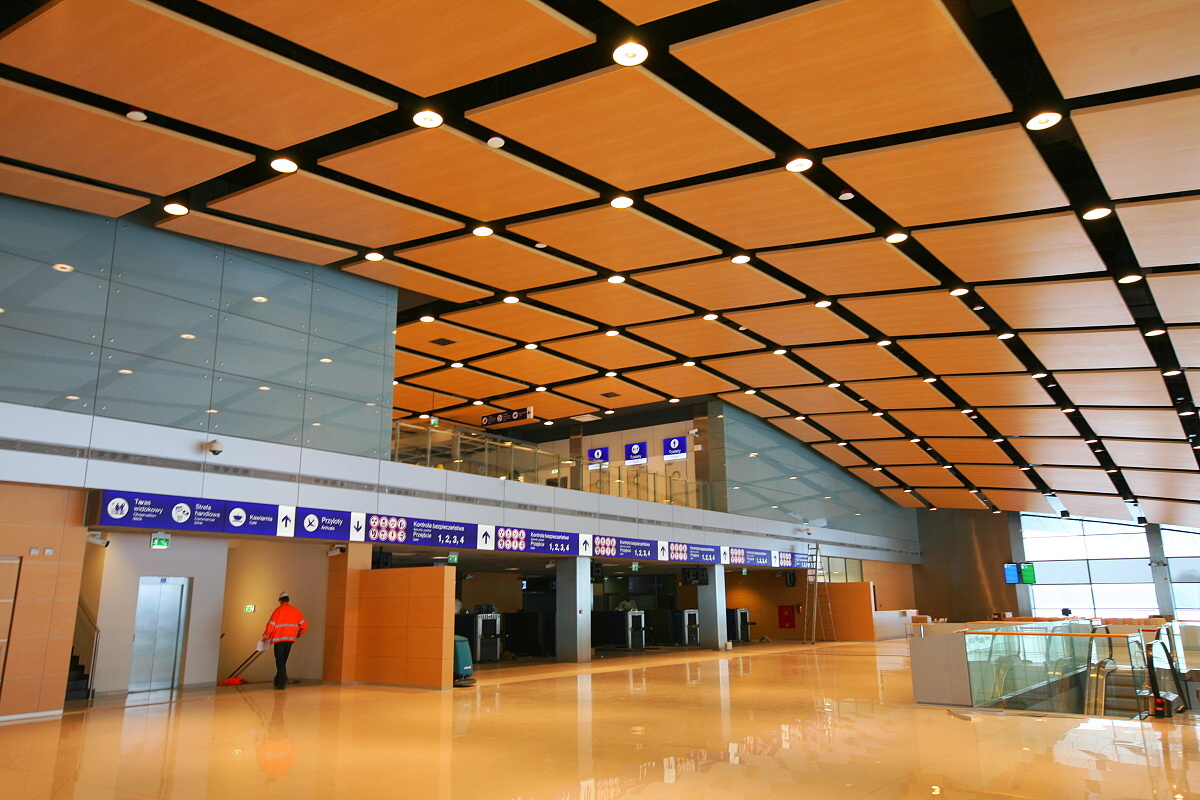 Passenger terminal in Rzeszow-Jasionka Airport
