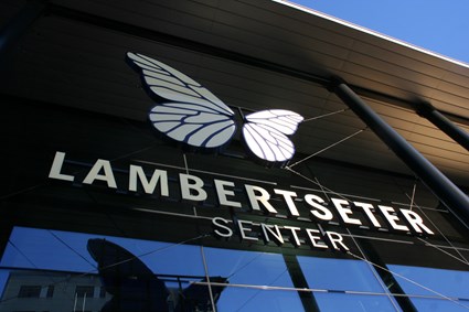 Top of the new shopping centre