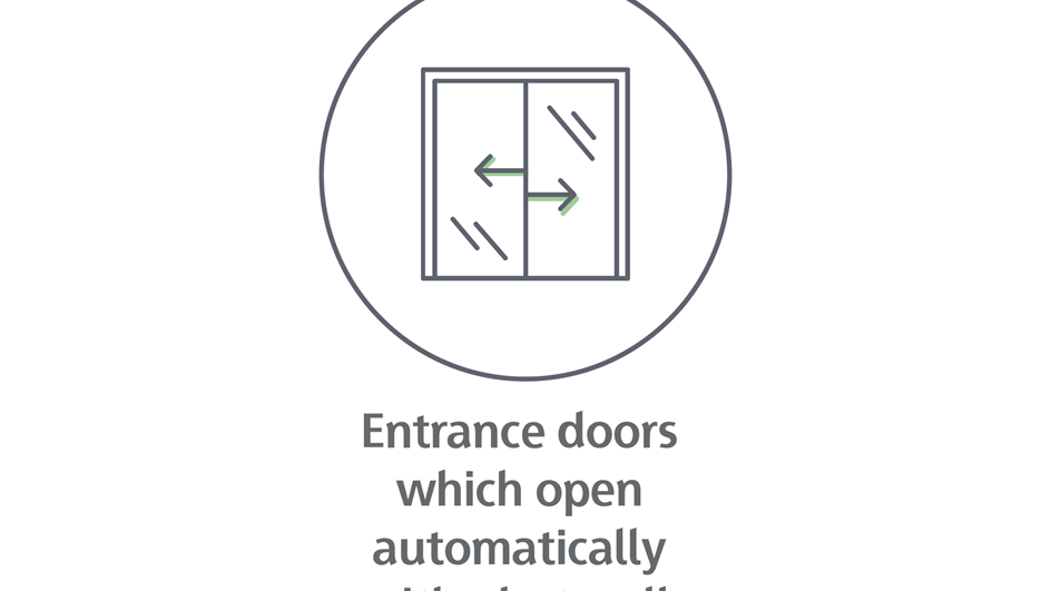 Entrance doors which open automatically with photocells-01