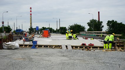 Výstavba nového mostu