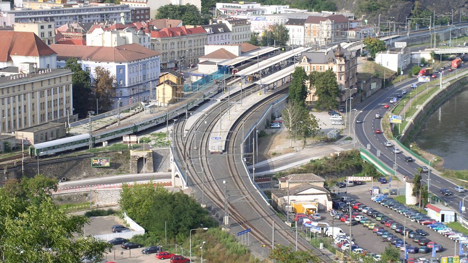 railway station Usti nad Labem1